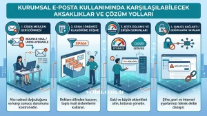 Kurumsal E-Posta Kullanımında Karşılaşılabilecek Aksaklıklar ve Çözüm Yolları